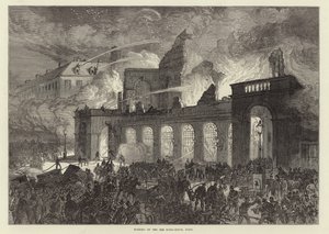 Brenning av det gamle operahuset, Paris