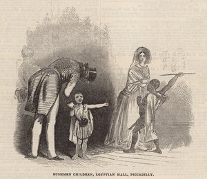 Bushman-barn, Egyptian Hall av English School