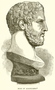 Byste av Alkibiades