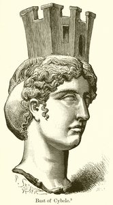 Byste av Cybele