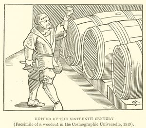 Butler av det sekstende århundre av English School