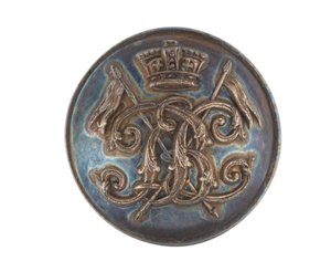 Button, 9. regiment av Bengal Lancers, før 1901 av English School