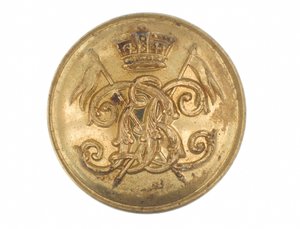 Button, 9. regiment av Bengal Lancers, før 1901 av English School