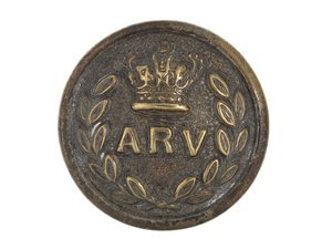 Button, Allahabad Frivillige Rifles, før 1901 av English School