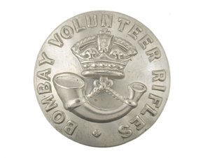 Button, Bombay Volunteer Rifles, før 1901 av English School