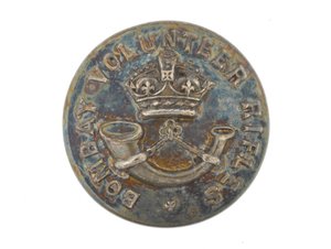 Button, Bombay Volunteer Rifles, før 1901 av English School