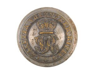 Button, Calcutta Volunteer Rifles, før 1901 av English School