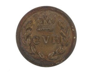 Button, Calcutta Volunteer Rifles, før 1901 av English School