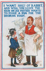 Kaninchen beim Metzger kaufen von English School