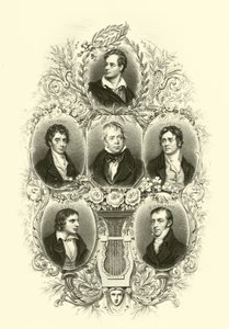 Byron, Southey, Scott, Coleridge, Keats, Montgomery av English School