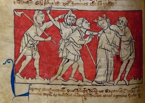 CCA-LitMs/D/10 fol. 5v Capture, fra Bestiary av English School