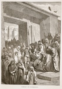 Cambyses og Psammetichus av English School