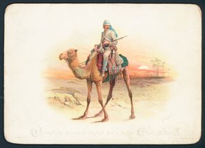 Camel Corps julekort av English School