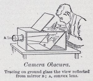 Camera obscura (litho) av English School