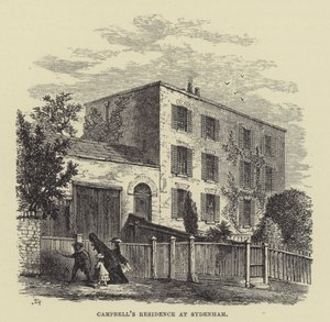 Campbells bolig på Sydenham (gravering) av English School
