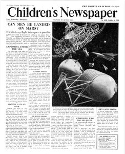 Can Man be Landed on Mars, forsiden av 