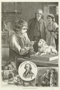 Canova og smørløven av English School