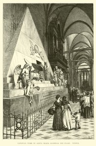 Canovas grav i Santa Maria Gloriosa dei Frari, Venezia
