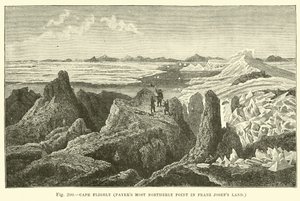 Cape Fligely, Payers nordligste punkt i Franz Josefs Land av English School