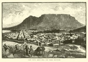 Kapstadt, Löwenhügel und Tafelberg von English School