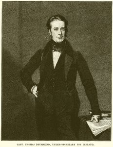 Kaptein Thomas Drummond, undersekretær for Irland av English School