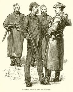Kaptein Boikott og hans eskorte