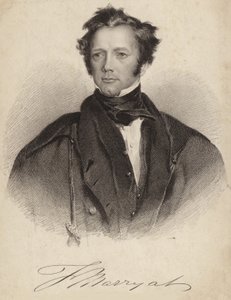 Kaptein Frederick Marryat av English School