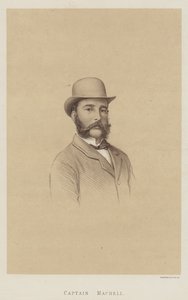 Kaptein Machell, "Jem" (litho) av English School