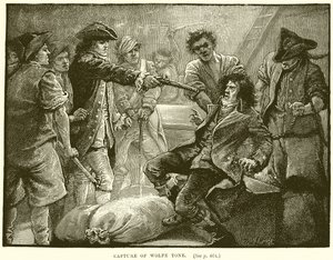 Fangst av Wolfe Tone av English School
