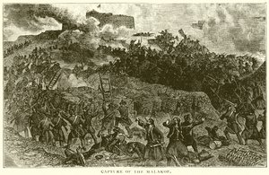 Eroberung des Malakoff von English School