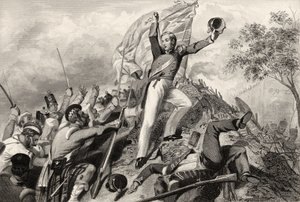 Fangst av våpnene av Highlanders før Cawnpore i 1857, fra 