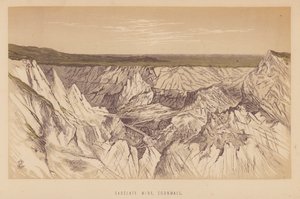 Carclaze-gruven, Cornwall (lito) av English School