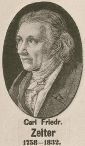 Carl Friedrich Zelter (gravyr) av English School