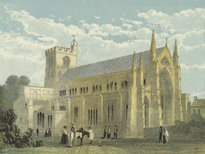 Carlisle Cathedral, South East View av English School