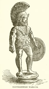 Carthaginian Warrior av English School