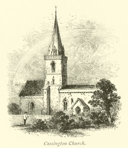 Cassington kirke av English School