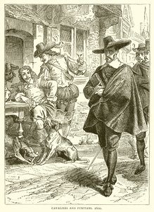 Kavalerer og puritanere. 1600 av English School