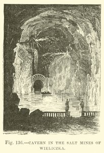 Grotte i saltgruvene i Wieliczka av English School