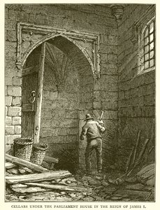 Kjellere under parlamentshuset under James I