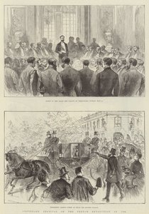Hundreårsfesten for den franske revolusjonen i 1789 (gravering) av English School