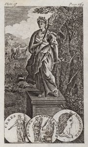 Ceres (gravering) av English School