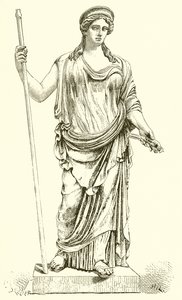 Ceres funnet i Ostia i 1856. (Vatikanets museum) av English School