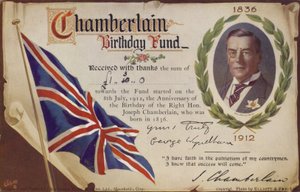 Chamberlain bursdagsfond av English School
