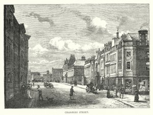 Chambers Street (gravering) av English School