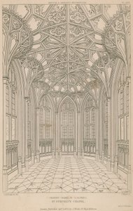 Chantry Chapel i Cloisters, St Stephens Chapel, Westminster Palace av English School