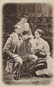 Charles Dickens (1812-1870), engelsk forfatter av English School