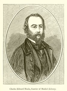 Charles Edward Mudie, grunnlegger av Mudies Library av English School