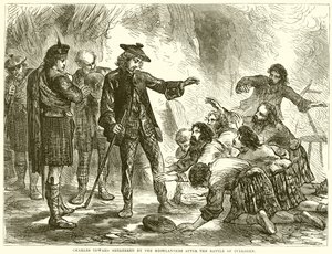 Charles Edward i ly av Highlanders etter slaget ved Culloden