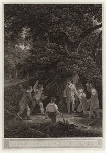 Charles II i skogen til Boscobel
