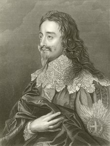 Charles I av English School
